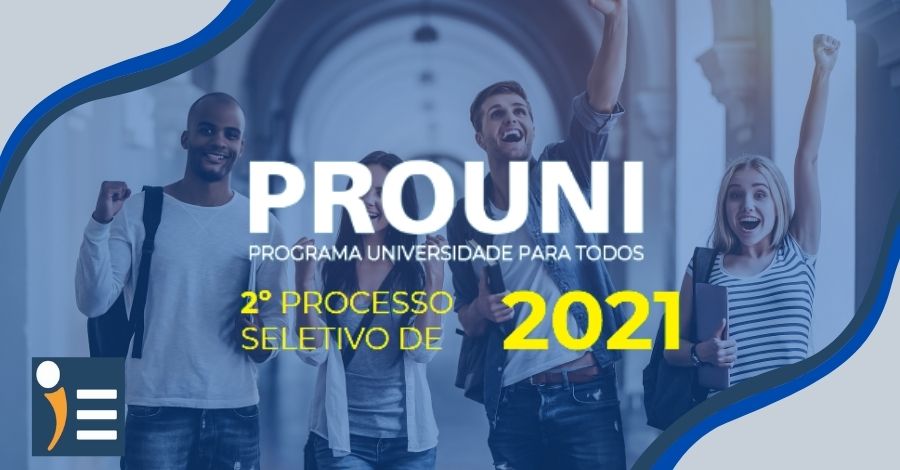Inscrições para o ProUni 2º sem/2021